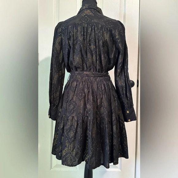 Roller Rabbit Lurex Shea Mini Dress. Size Small. - Picture 4 of 7